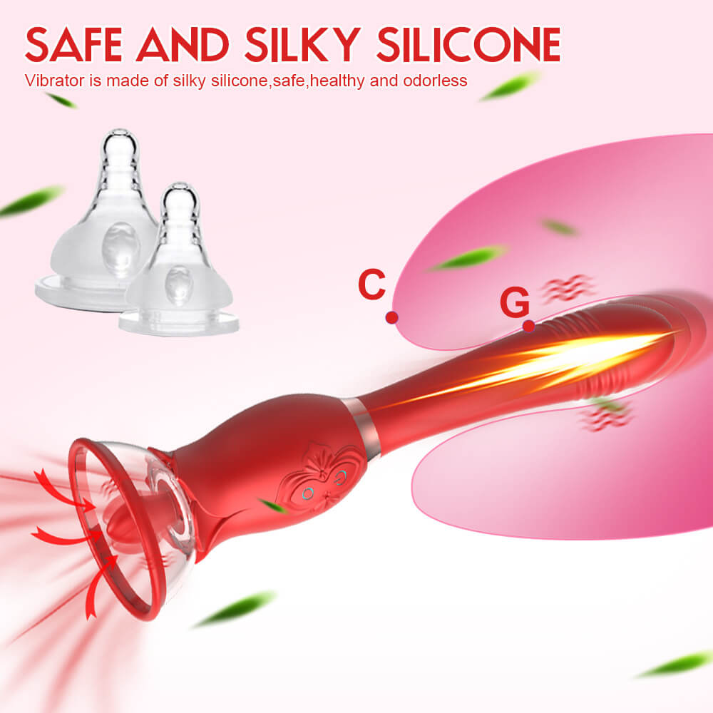 Sucking Vibrating Telescopic Stick ootyemo-d914.myshopify.com