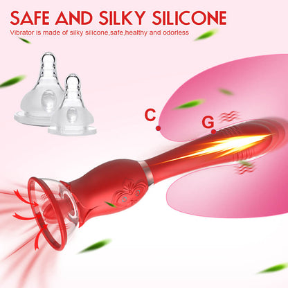 Sucking Vibrating Telescopic Stick ootyemo-d914.myshopify.com