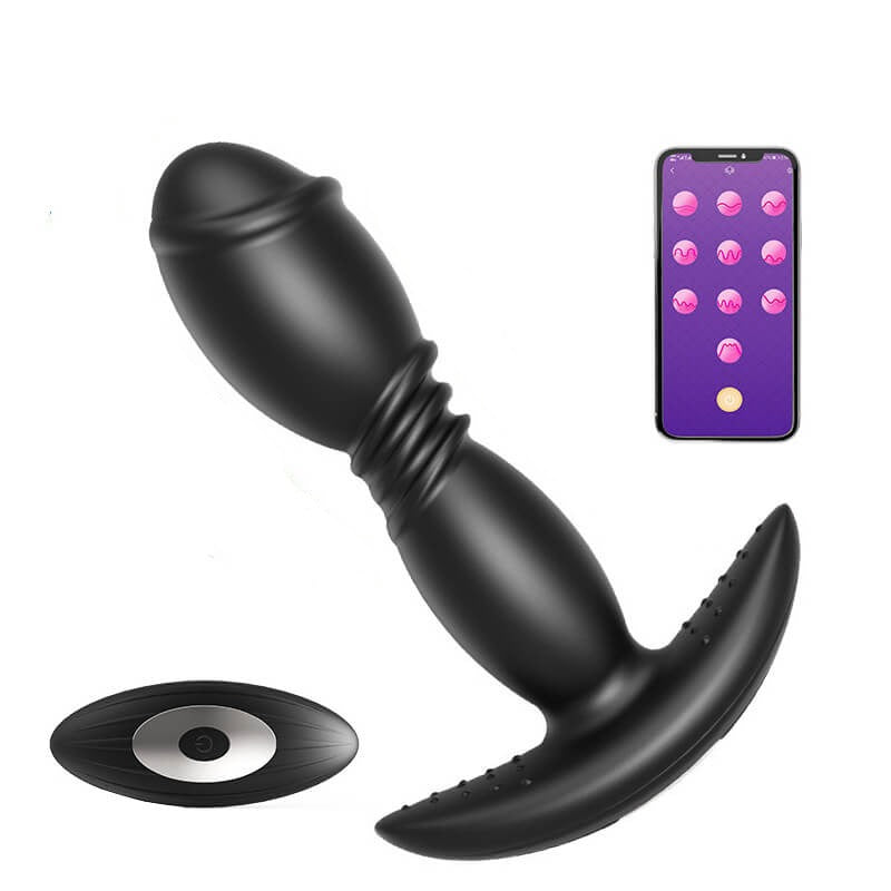 Massager Retractable Anal Plug ootyemo-d914.myshopify.com