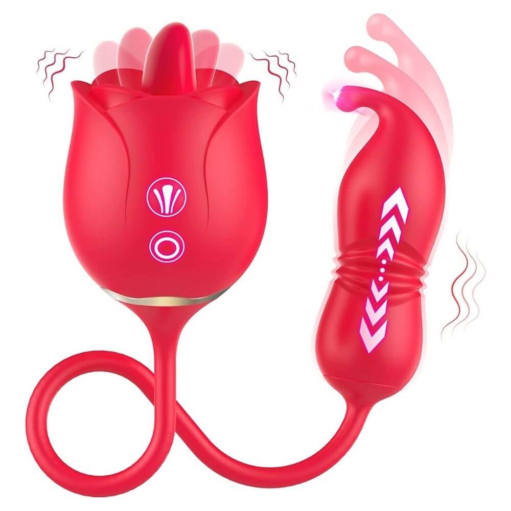 G-Spot Massager Rose Sex Toy ootyemo-d914.myshopify.com