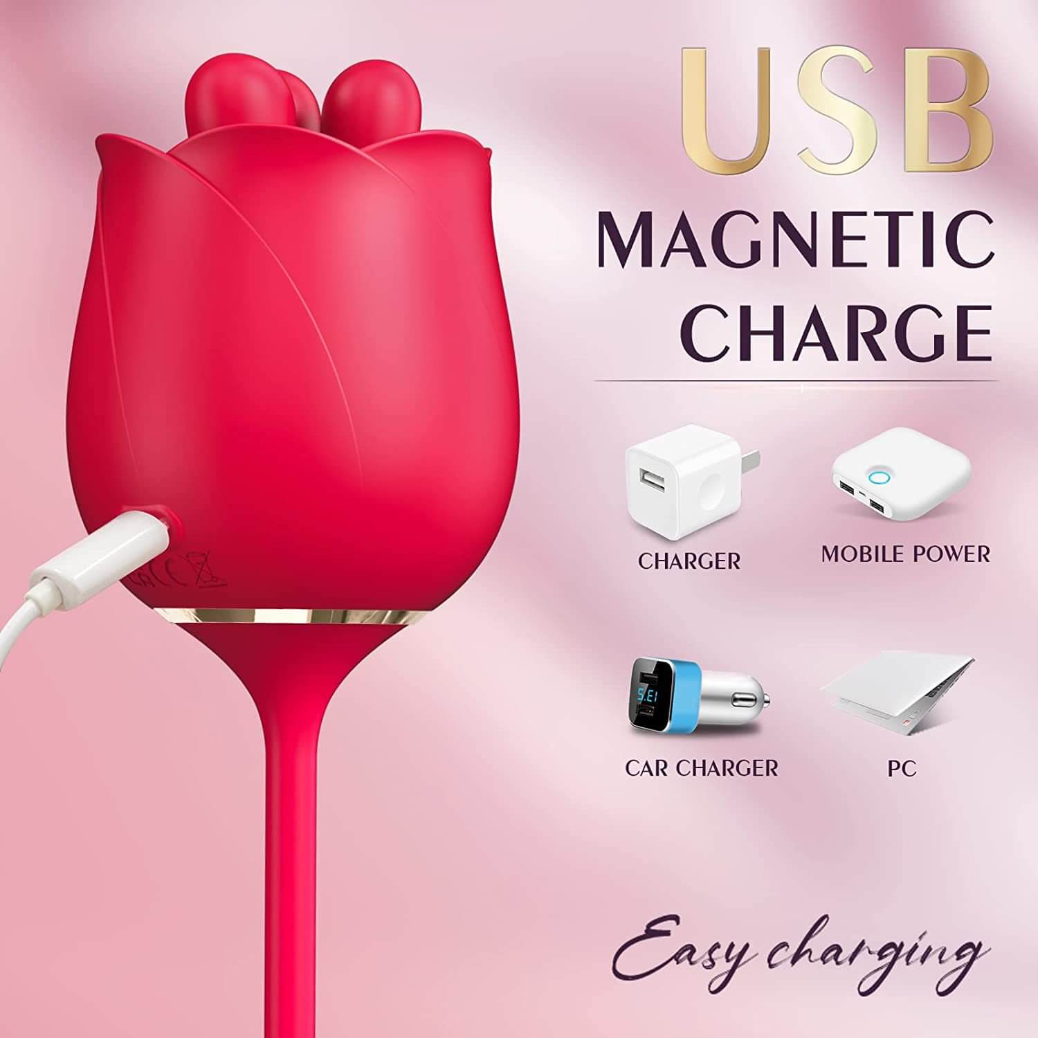 Female Rose Tongue Licking Vibrator ootyemo-d914.myshopify.com