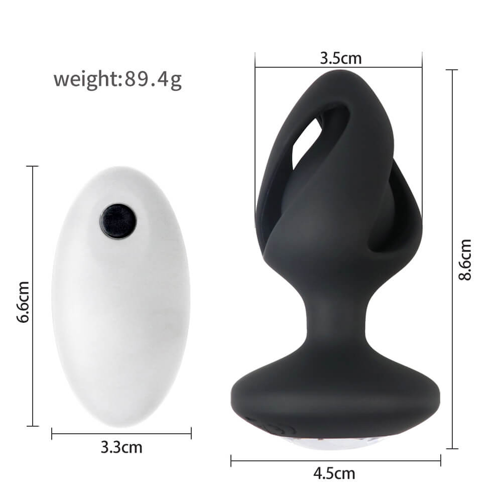 Hollow Silicone Anal Plug Backyard Toy ootyemo-d914.myshopify.com