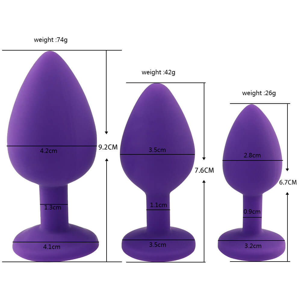 Silicone Anal Plug with Drill ootyemo-d914.myshopify.com