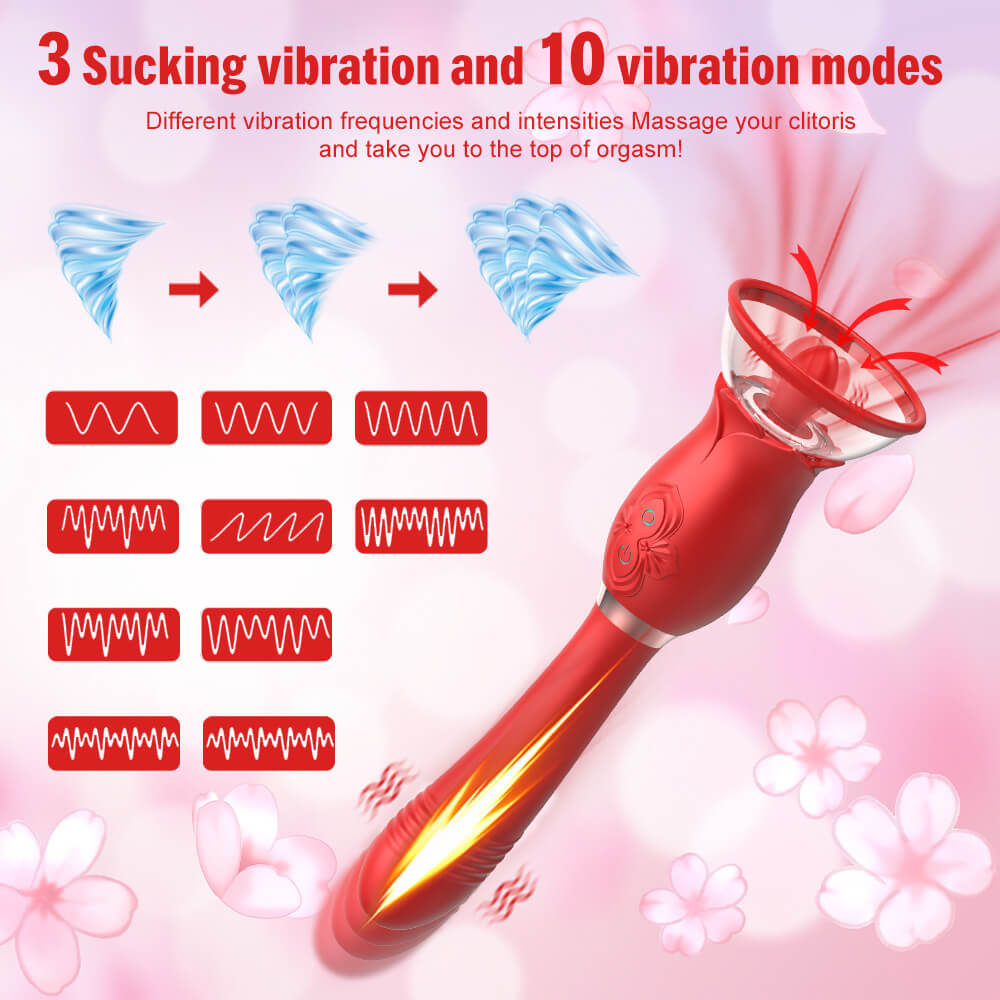 Sucking Vibrating Telescopic Stick ootyemo-d914.myshopify.com