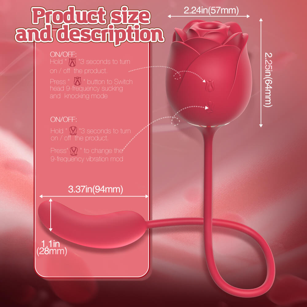 Sucking Spin Rose Vibrator ootyemo-d914.myshopify.com