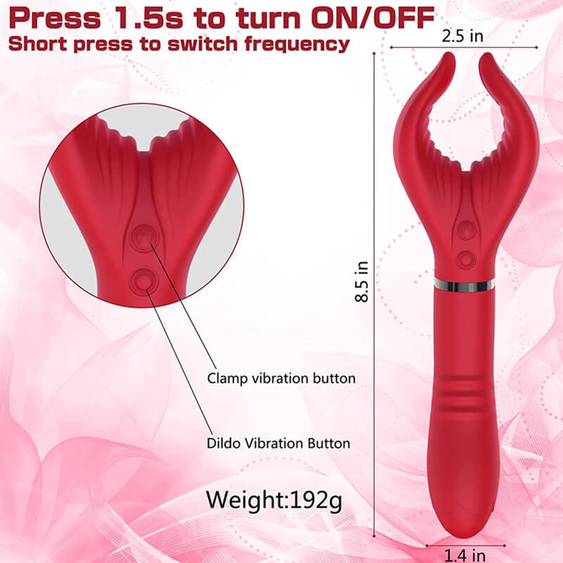 Magic Wand Y-shaped Large Fork Vibrator ootyemo-d914.myshopify.com