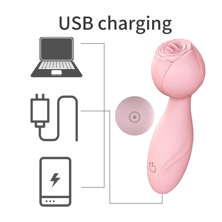 Rose Pink AV Vibrator ootyemo-d914.myshopify.com