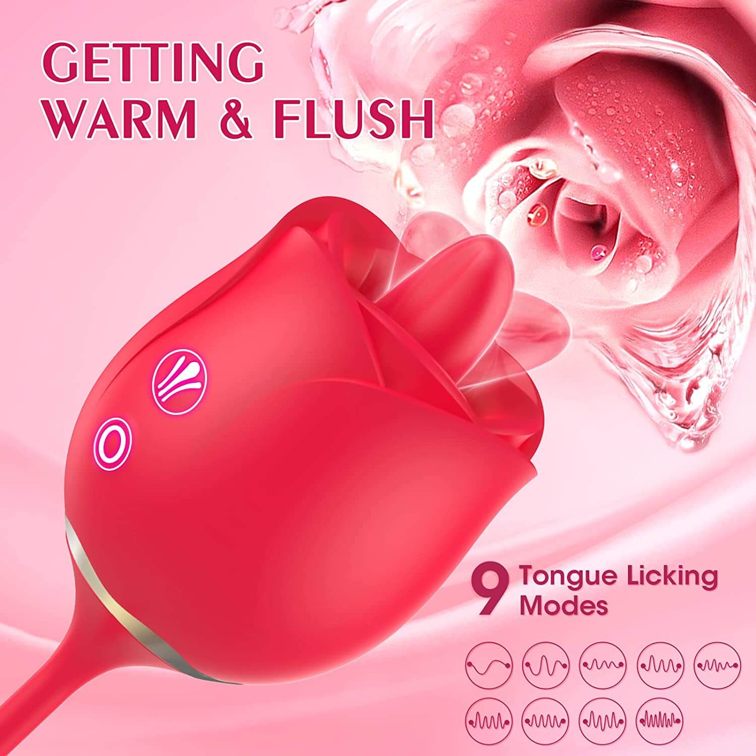 G-Spot Massager Rose Sex Toy ootyemo-d914.myshopify.com