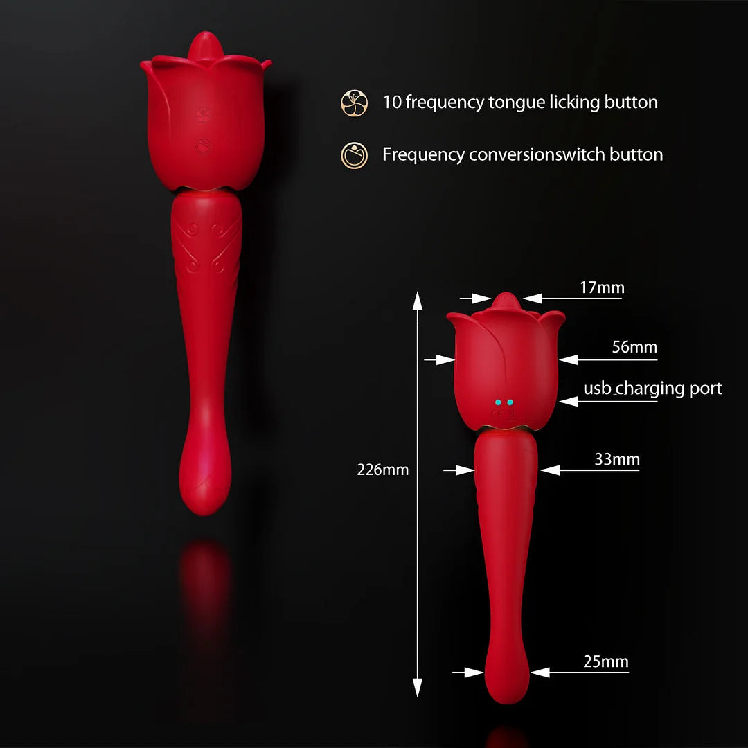 Handle Rose Vibrator ootyemo-d914.myshopify.com