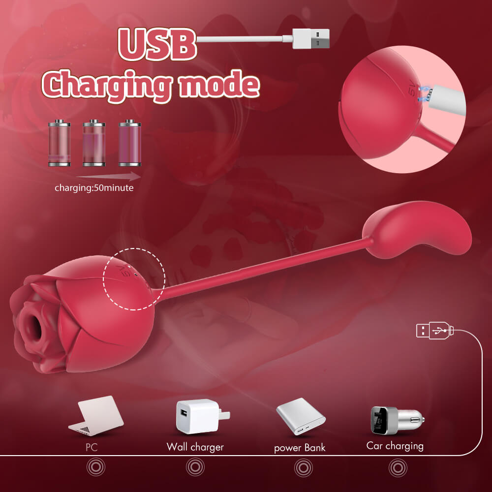 Sucking Spin Rose Vibrator ootyemo-d914.myshopify.com