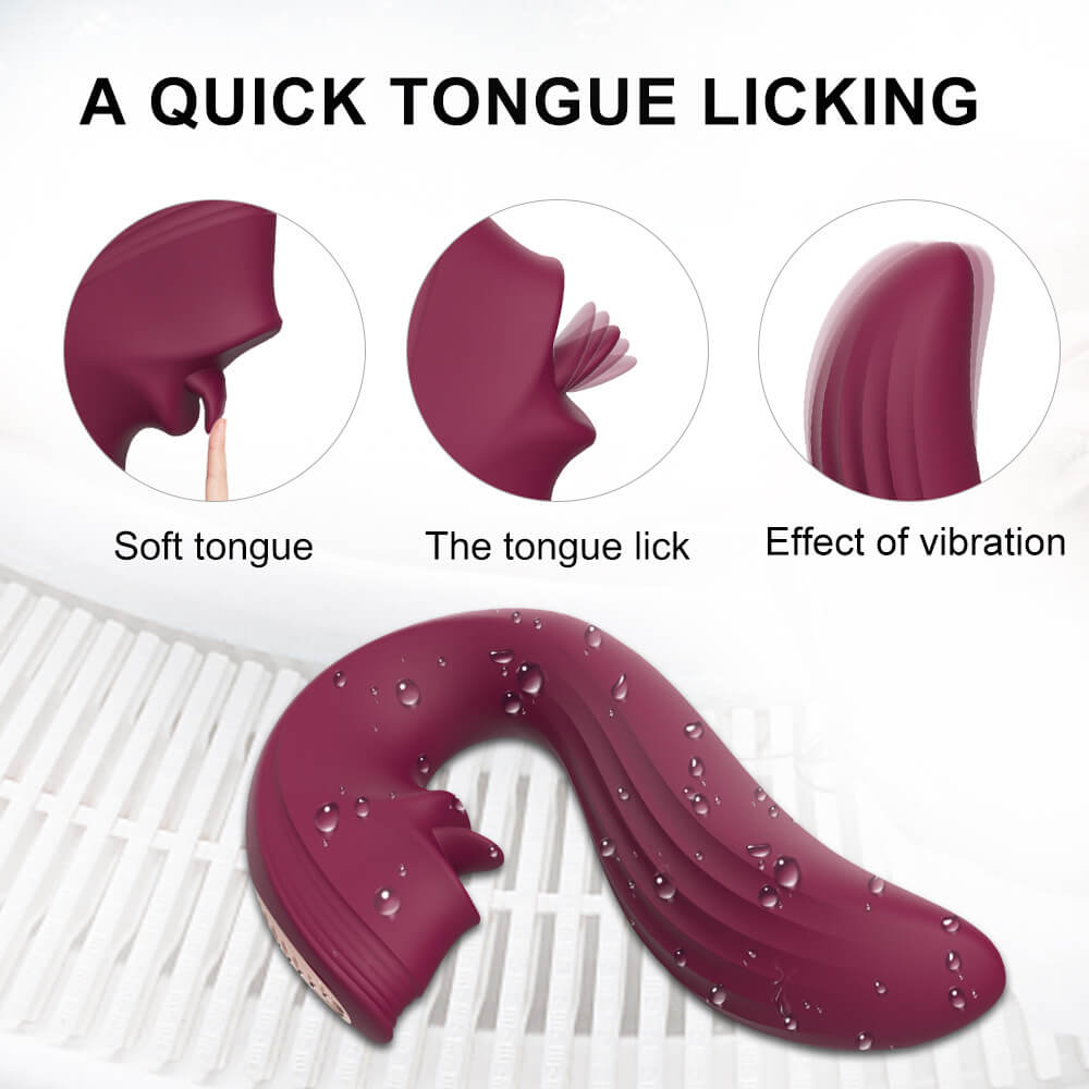 Tongue Licking Vibrating G-spot Stick ootyemo-d914.myshopify.com