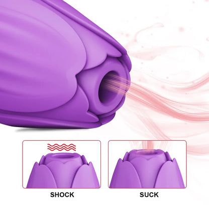 Budding Rose Masturbation Vibrator ootyemo-d914.myshopify.com