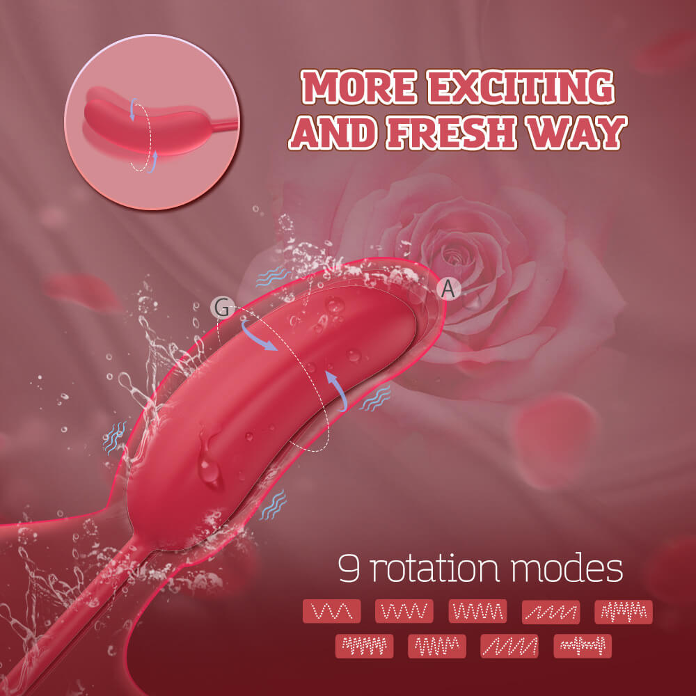 Sucking Spin Rose Vibrator ootyemo-d914.myshopify.com