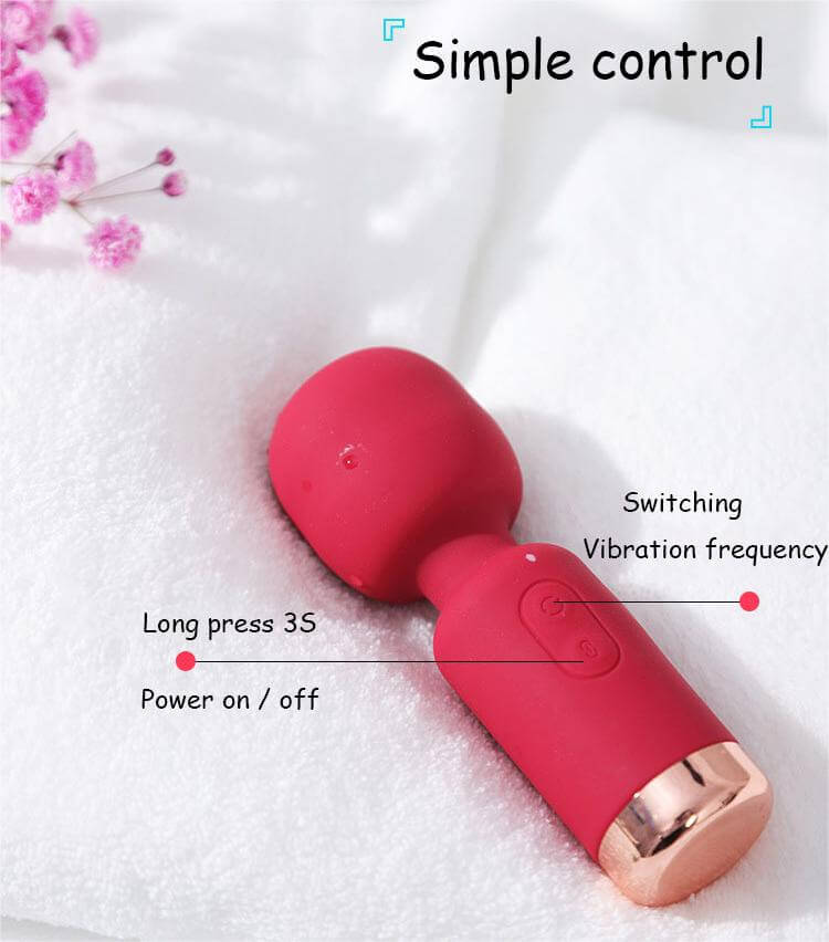 Mini Strong Vibration Massage AV Stick ootyemo-d914.myshopify.com