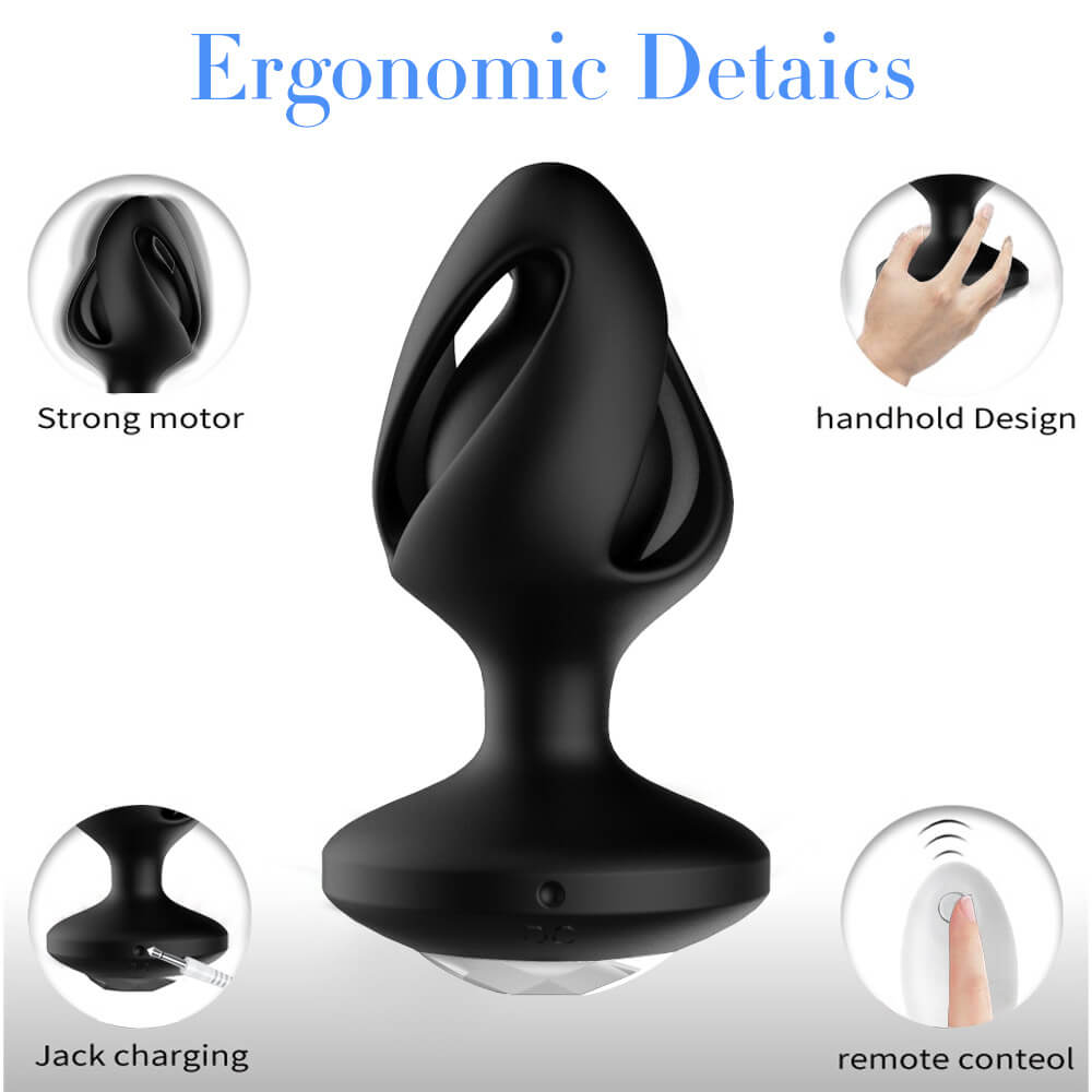 Hollow Silicone Anal Plug Backyard Toy ootyemo-d914.myshopify.com