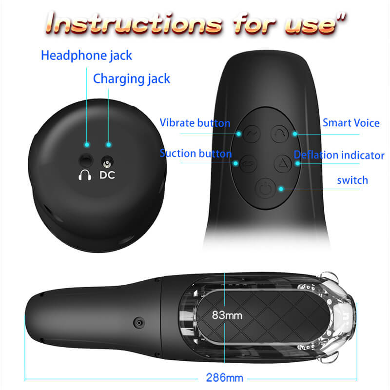 Vibrating Sound Male Masturbator ootyemo-d914.myshopify.com