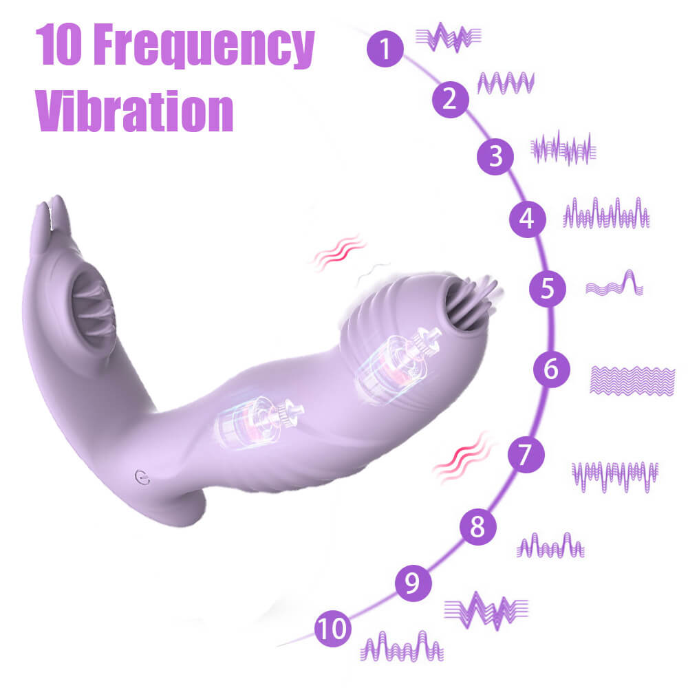 Tongue Vibrator Wireless Remote Control