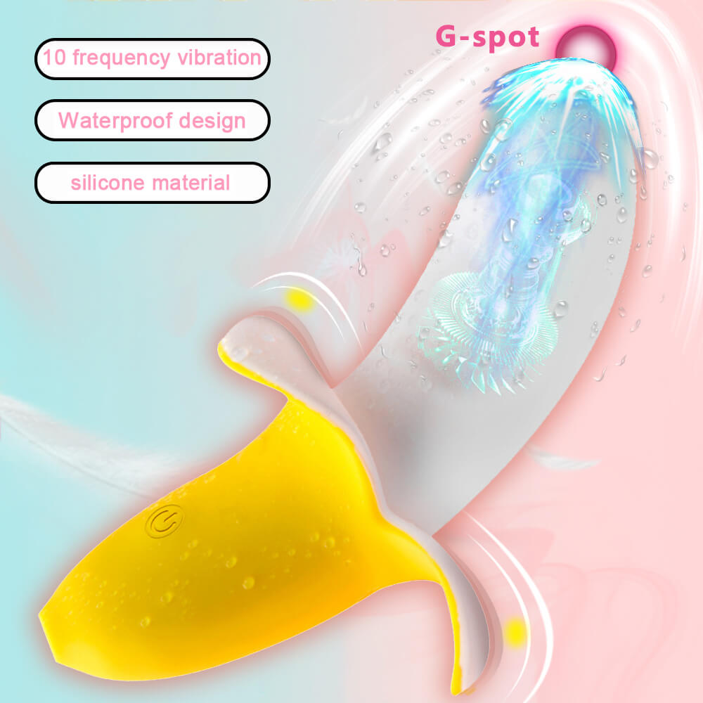 Small Banana Vibrating Stick Massage G-spot