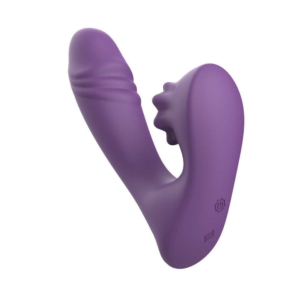 New Wearable Clit Stimulation Vibrating Dildo