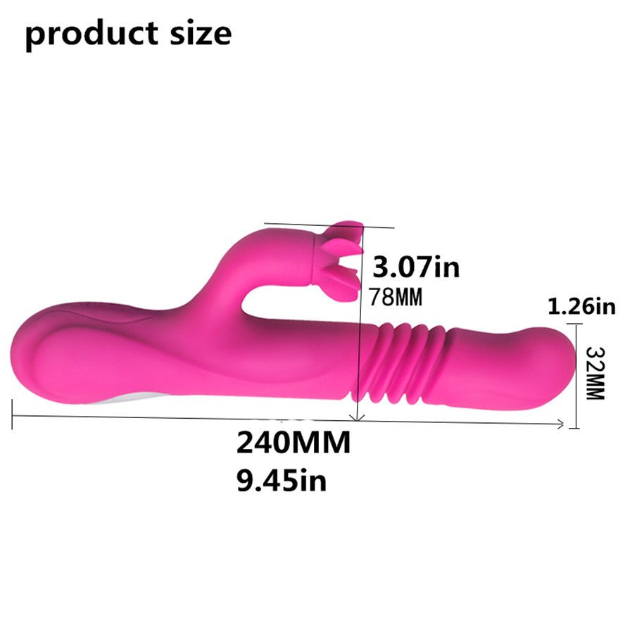 Vaginal Massager Telescopic Vibrator