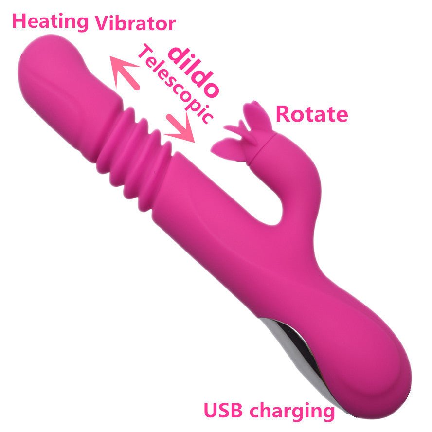 Vaginal Massager Telescopic Vibrator