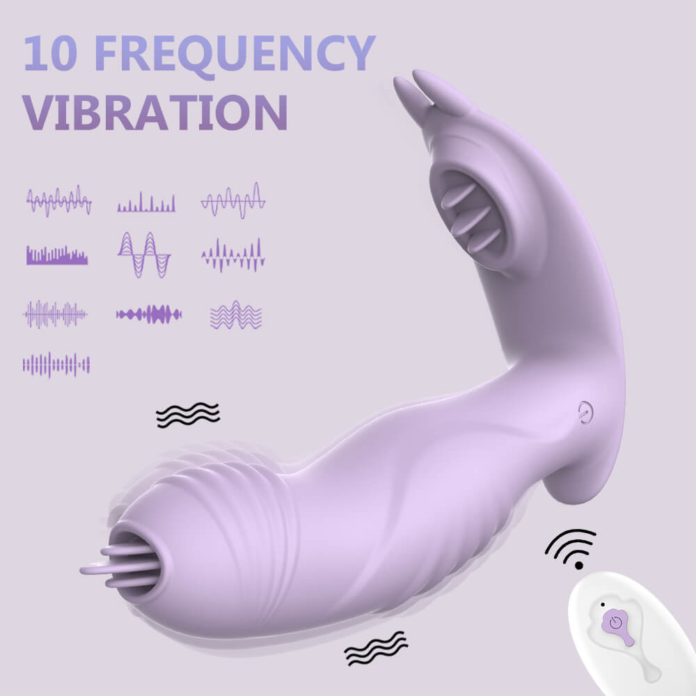 Tongue Vibrator Wireless Remote Control