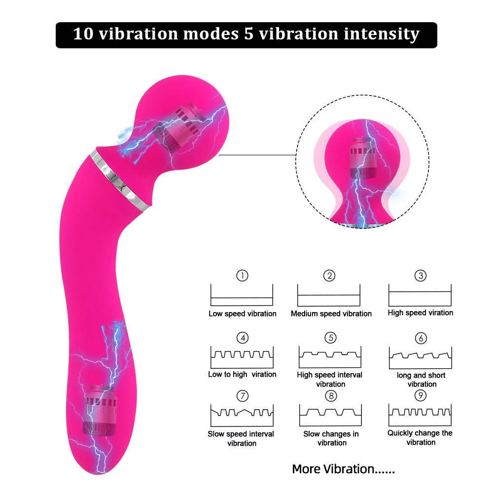 G-spot Massager Dual Motor Dildo